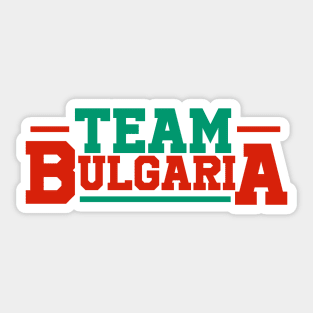 Team Bulgaria - Summer Olympics Sticker